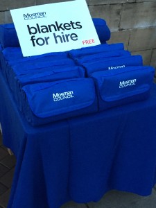 Festival of Mosman - Moonlight Movie and Music - Blankets for hire